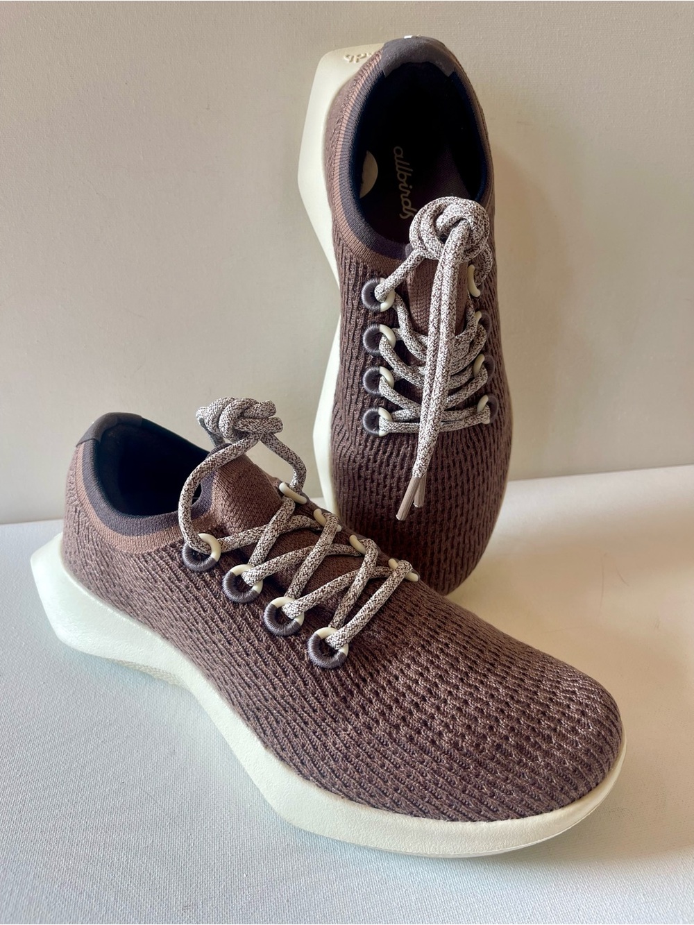 NEW ALLBIRDS TREE DASHER 2 RUNNING SHOE LIMITED EDITION HAZY COCOA WOMENS SZ 8